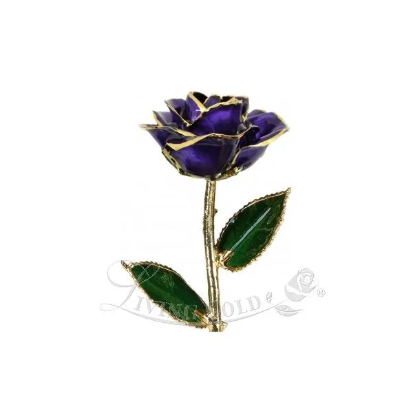 Purple Rose 24 Karat Gold J. Thomas Jewelers Rochester Hills, MI