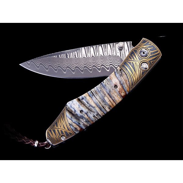 Spearpoint Savanna 24K Gold Koftgari Pocket Knife J. Thomas Jewelers Rochester Hills, MI