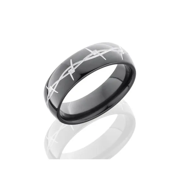 Zirconium Gents Band J. Thomas Jewelers Rochester Hills, MI