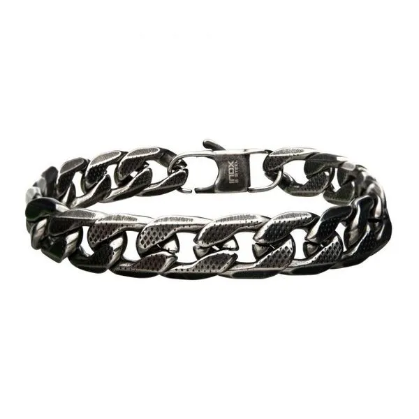 Stainless Steel Chain Bracelet J. Thomas Jewelers Rochester Hills, MI