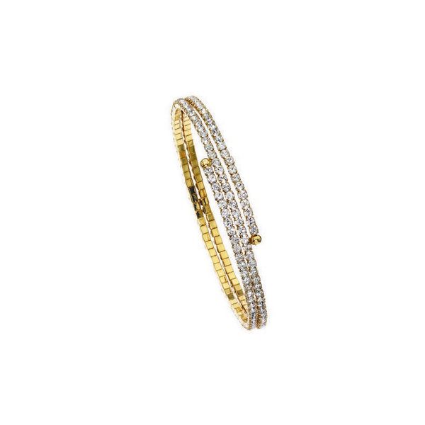 Gold Crystal Bracelet J. Thomas Jewelers Rochester Hills, MI