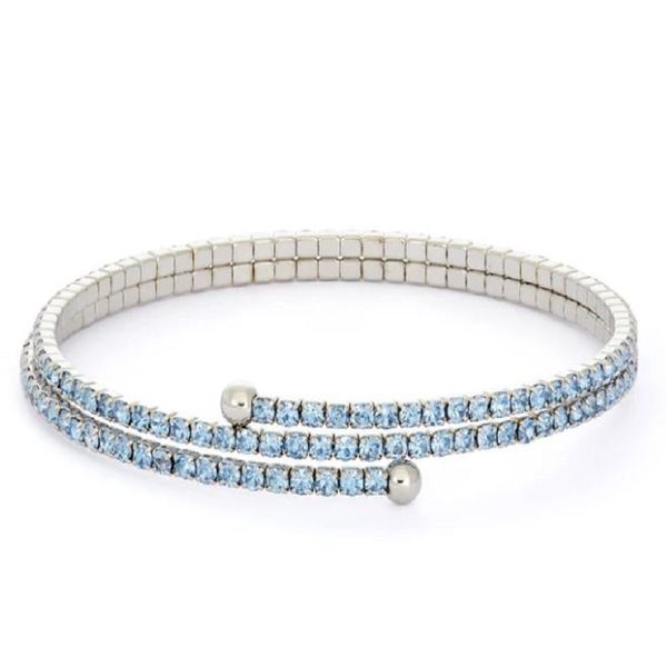 Light Sapphire Crystal Bracelet J. Thomas Jewelers Rochester Hills, MI