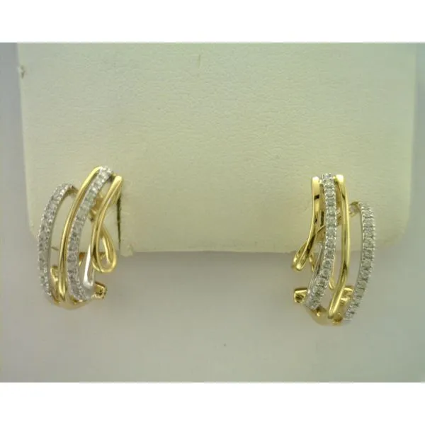 Diamond Earrings Image 2 Joint Venture Estate Jewelry Charleston, SC