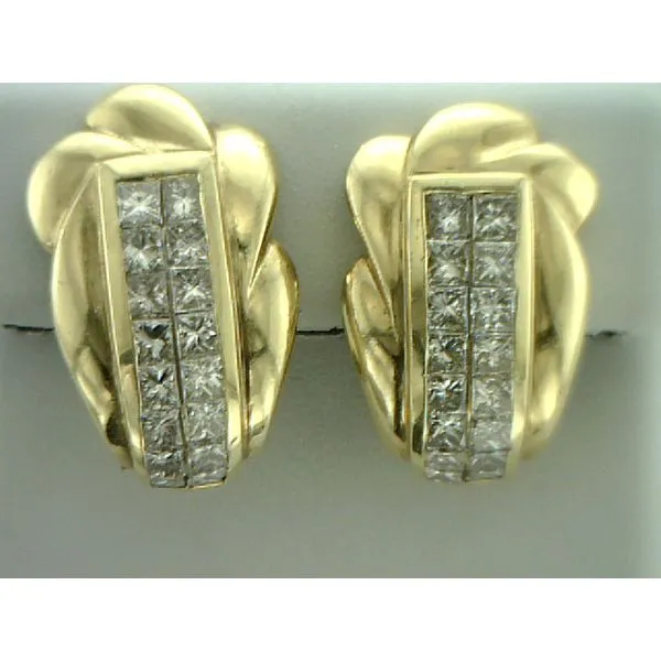 Diamond Earrings Joint Venture Estate Jewelry Charleston, SC