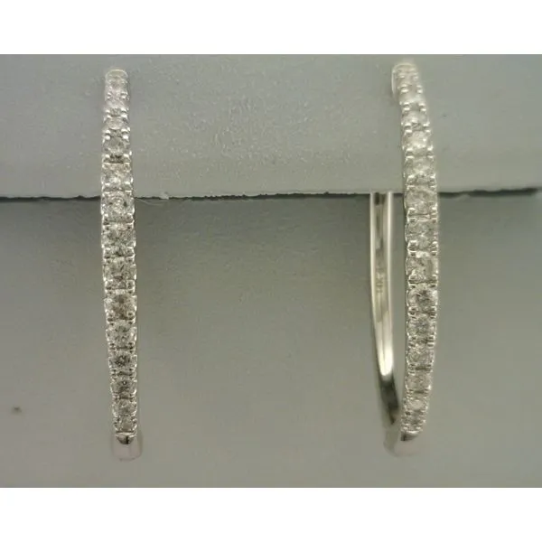 Diamond Earrings Image 2 Joint Venture Estate Jewelry Charleston, SC