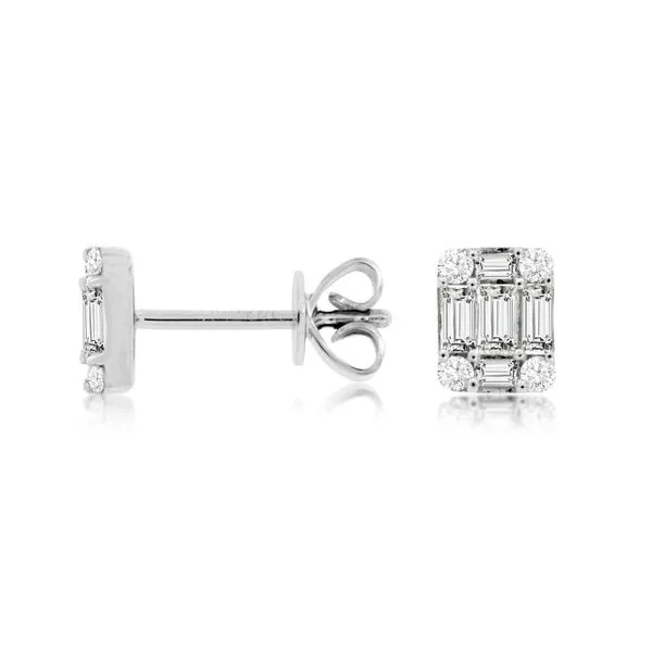 Diamond Earrings Joint Venture Estate Jewelry Charleston, SC