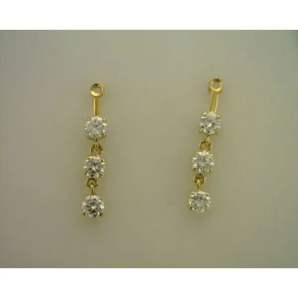 Diamond Earrings Joint Venture Estate Jewelry Charleston, SC