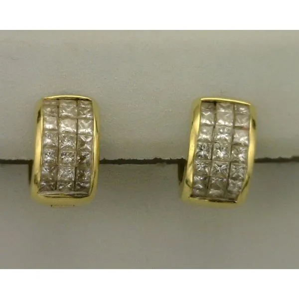 Diamond Earrings Joint Venture Estate Jewelry Charleston, SC