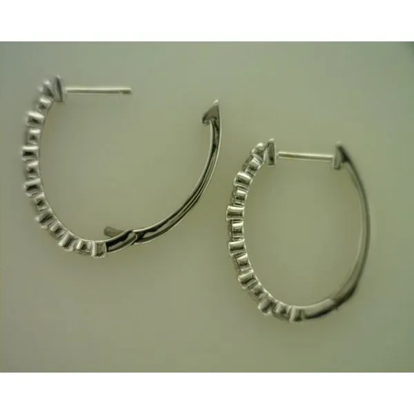 Diamond Earrings Image 3 Joint Venture Estate Jewelry Charleston, SC