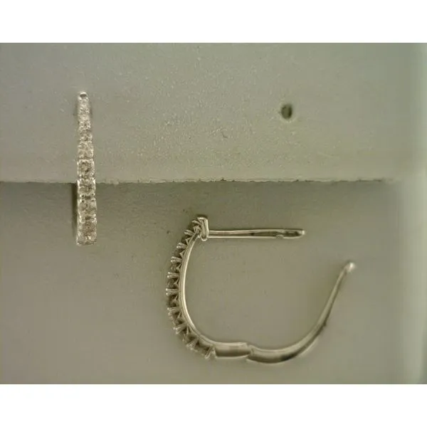 Diamond Earrings Image 4 Joint Venture Estate Jewelry Charleston, SC