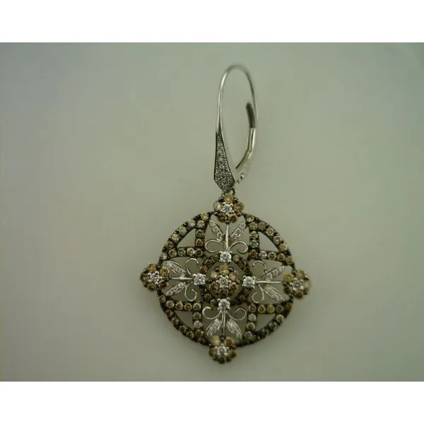 Diamond Earrings Image 2 Joint Venture Estate Jewelry Charleston, SC