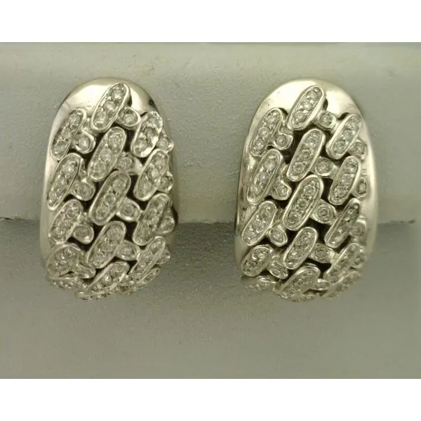 Diamond Earrings Joint Venture Estate Jewelry Charleston, SC