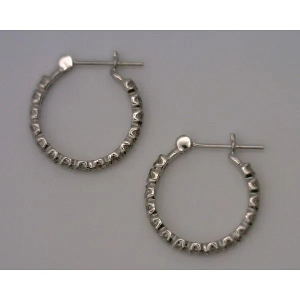 Diamond Earrings Image 2 Joint Venture Estate Jewelry Charleston, SC
