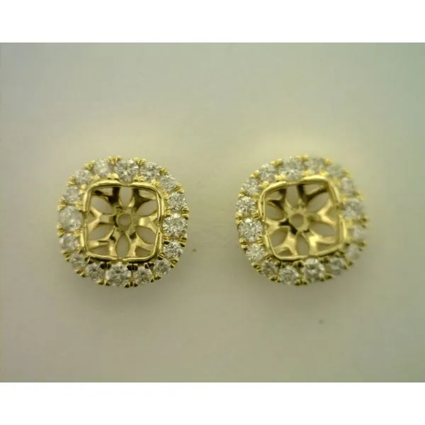 Diamond Earrings Image 2 Joint Venture Estate Jewelry Charleston, SC