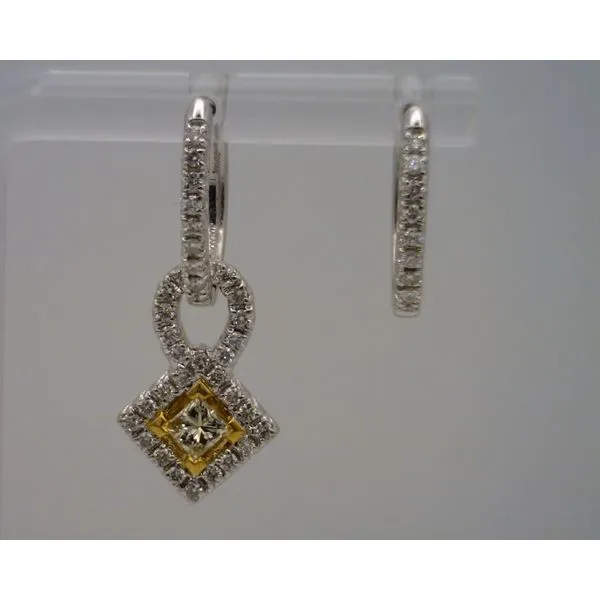 Diamond Earrings Image 2 Joint Venture Estate Jewelry Charleston, SC