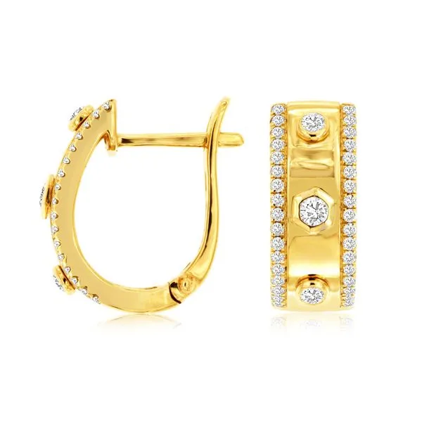 Diamond Earrings Joint Venture Estate Jewelry Charleston, SC