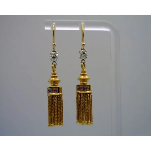 Diamond Earrings Joint Venture Estate Jewelry Charleston, SC