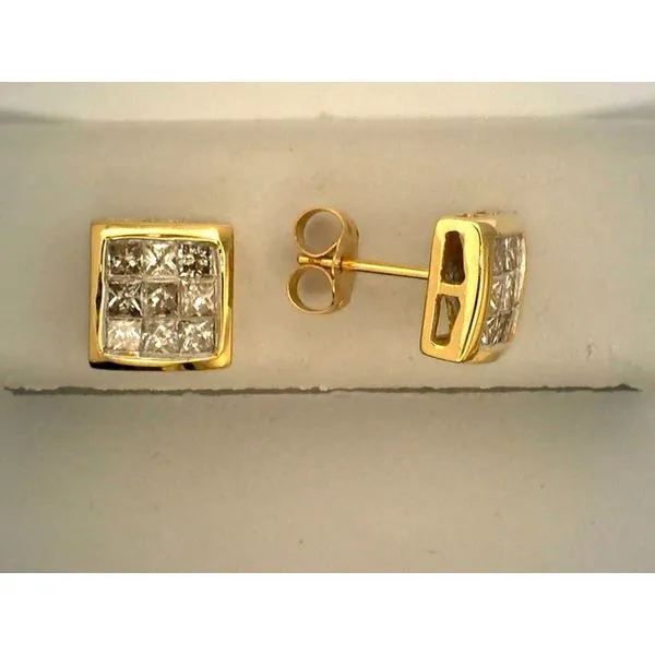 Diamond Earrings Joint Venture Estate Jewelry Charleston, SC