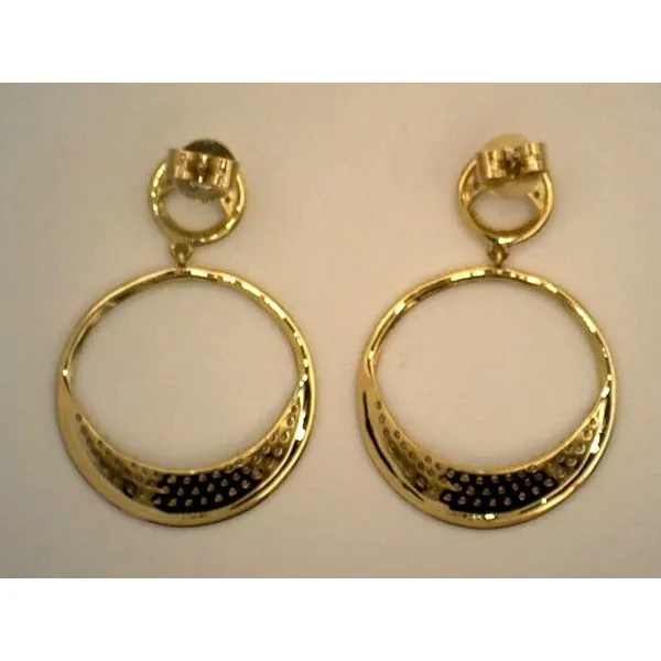 Diamond Earrings Image 3 Joint Venture Estate Jewelry Charleston, SC