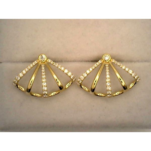 Diamond Earrings Image 2 Joint Venture Estate Jewelry Charleston, SC