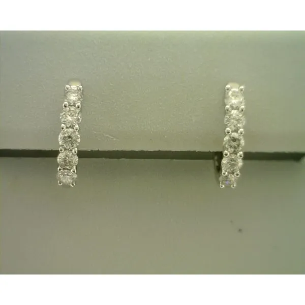 Diamond Earrings Image 2 Joint Venture Estate Jewelry Charleston, SC
