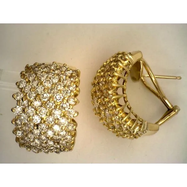 Diamond Earrings Joint Venture Estate Jewelry Charleston, SC