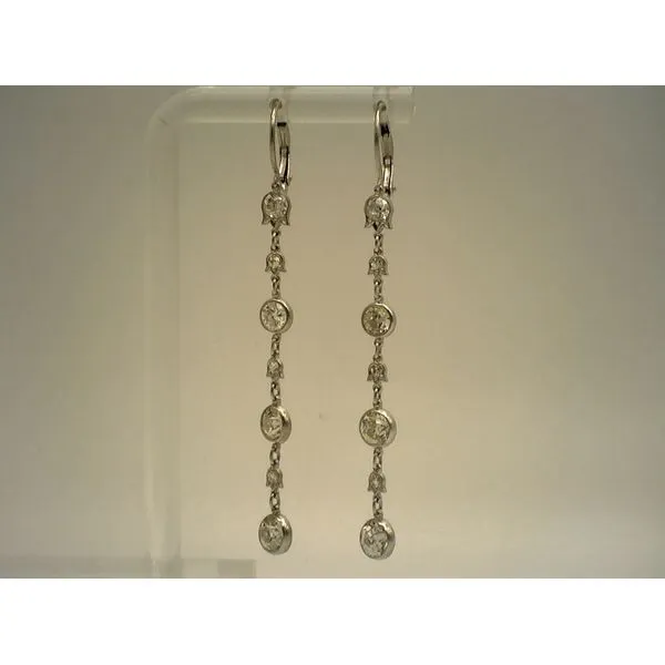 Diamond Earrings Joint Venture Estate Jewelry Charleston, SC