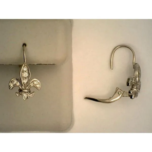 Diamond Earrings Joint Venture Estate Jewelry Charleston, SC