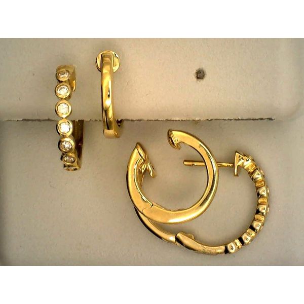 Diamond Earrings Image 2 Joint Venture Estate Jewelry Charleston, SC