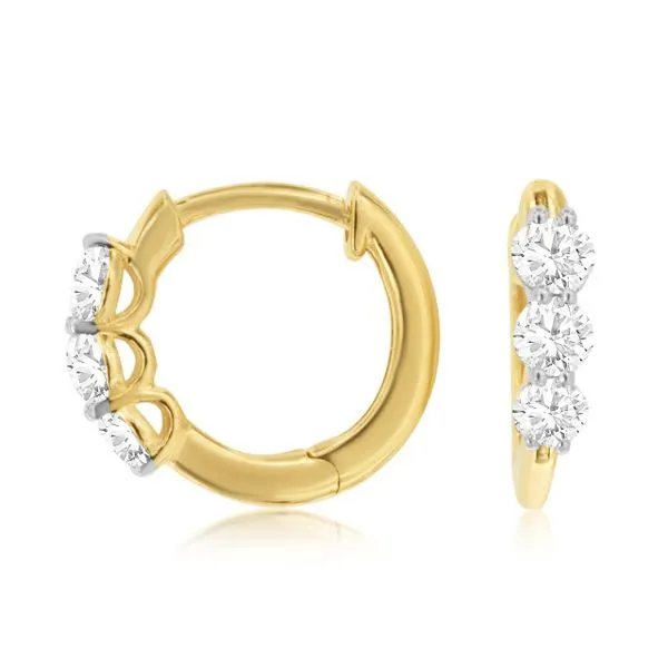 Diamond Earrings Joint Venture Estate Jewelry Charleston, SC