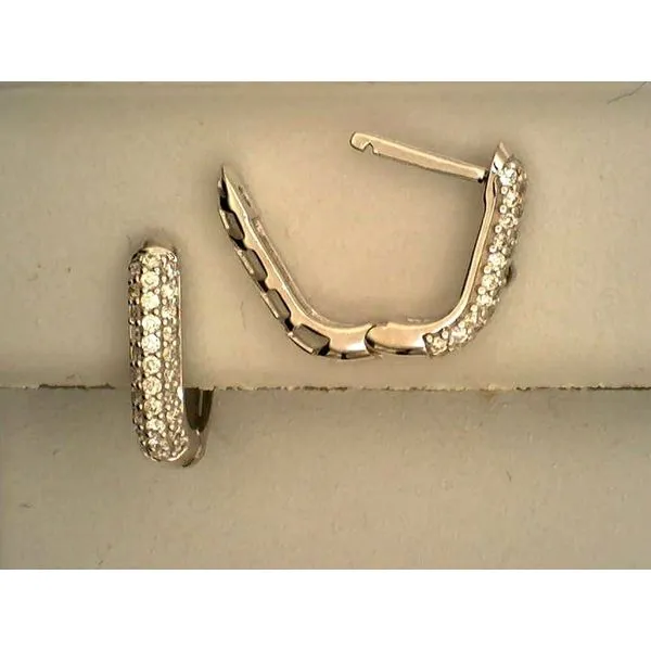 Diamond Earrings Image 2 Joint Venture Estate Jewelry Charleston, SC