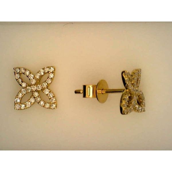 Diamond Earrings Image 2 Joint Venture Estate Jewelry Charleston, SC