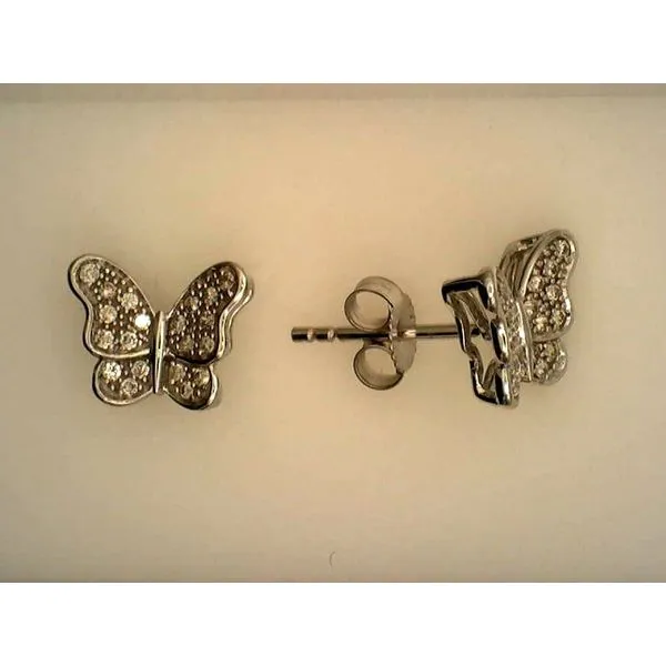 Diamond Earrings Image 2 Joint Venture Estate Jewelry Charleston, SC