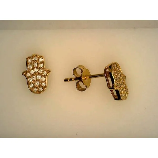 Diamond Earrings Image 2 Joint Venture Estate Jewelry Charleston, SC