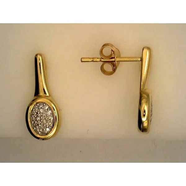 Diamond Earrings Image 2 Joint Venture Estate Jewelry Charleston, SC