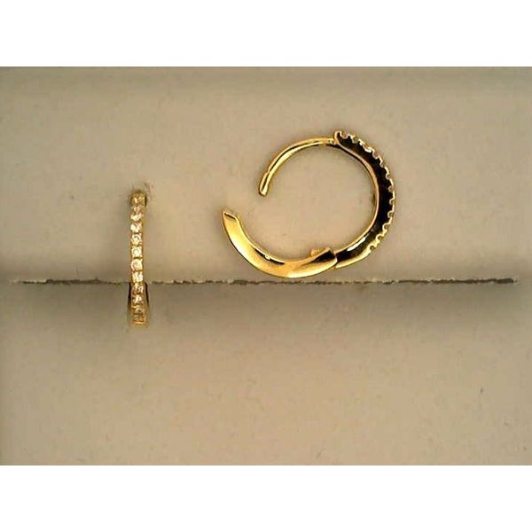 Diamond Earrings Image 3 Joint Venture Estate Jewelry Charleston, SC