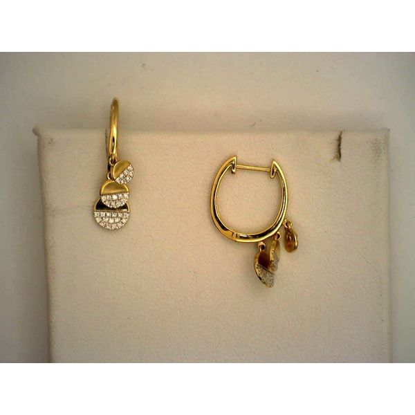 Diamond Earrings Image 2 Joint Venture Estate Jewelry Charleston, SC