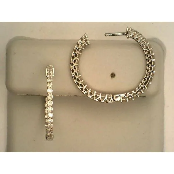 Diamond Earrings Image 2 Joint Venture Estate Jewelry Charleston, SC