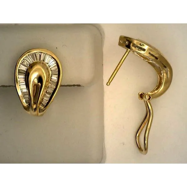 Diamond Earrings Joint Venture Estate Jewelry Charleston, SC