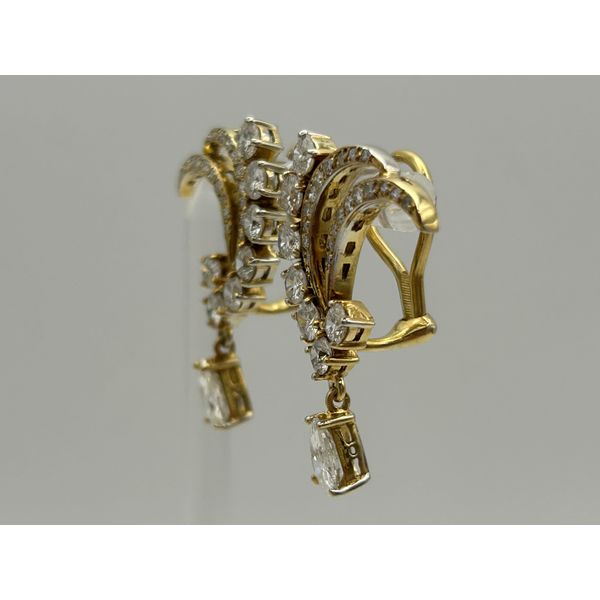 Diamond Earrings Image 2 Joint Venture Estate Jewelry Charleston, SC