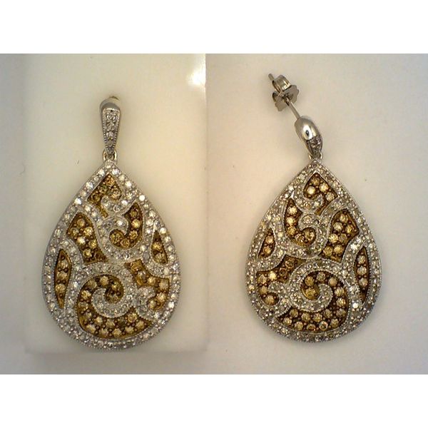 Diamond Earrings Joint Venture Estate Jewelry Charleston, SC
