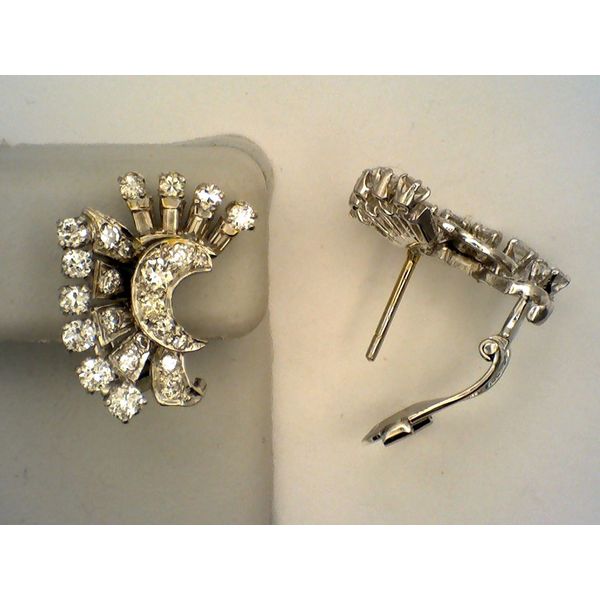 Diamond Earrings Joint Venture Estate Jewelry Charleston, SC