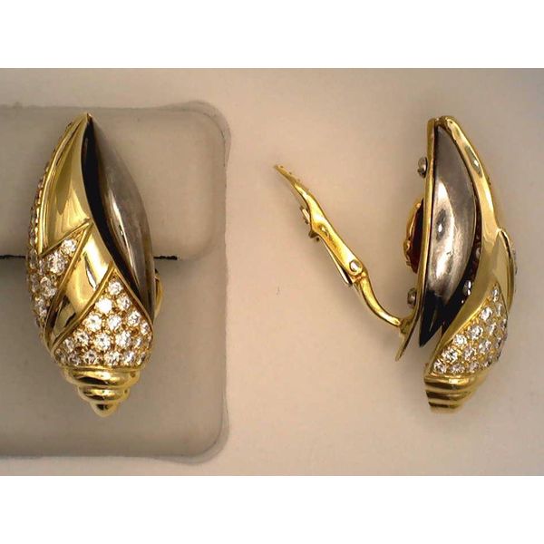 Diamond Earrings Joint Venture Estate Jewelry Charleston, SC