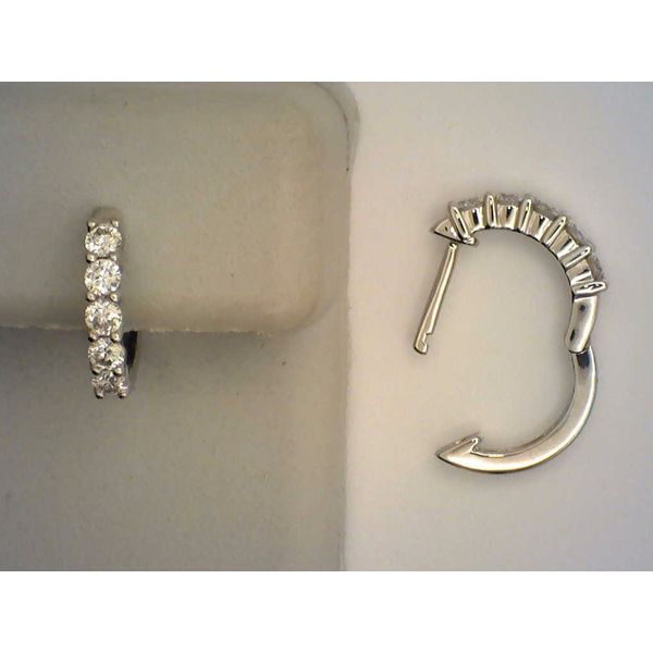 Diamond Earrings Image 2 Joint Venture Estate Jewelry Charleston, SC