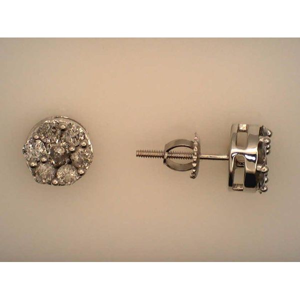 Diamond Earrings Joint Venture Estate Jewelry Charleston, SC