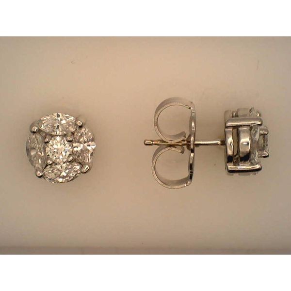 Diamond Earrings Joint Venture Estate Jewelry Charleston, SC