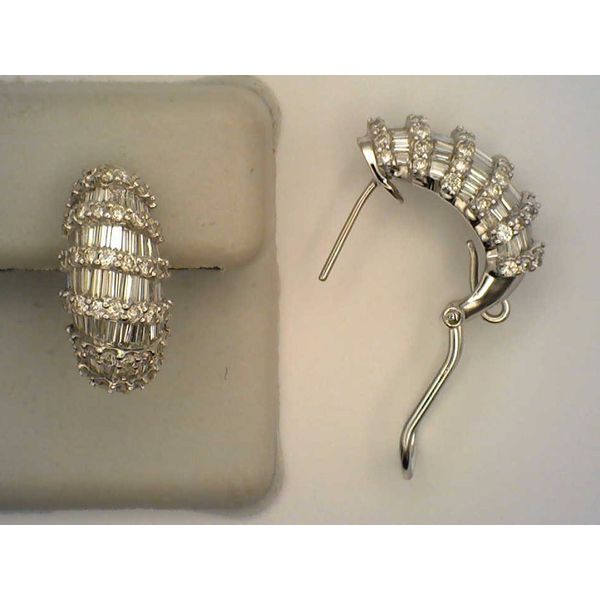 Diamond Earrings Joint Venture Estate Jewelry Charleston, SC