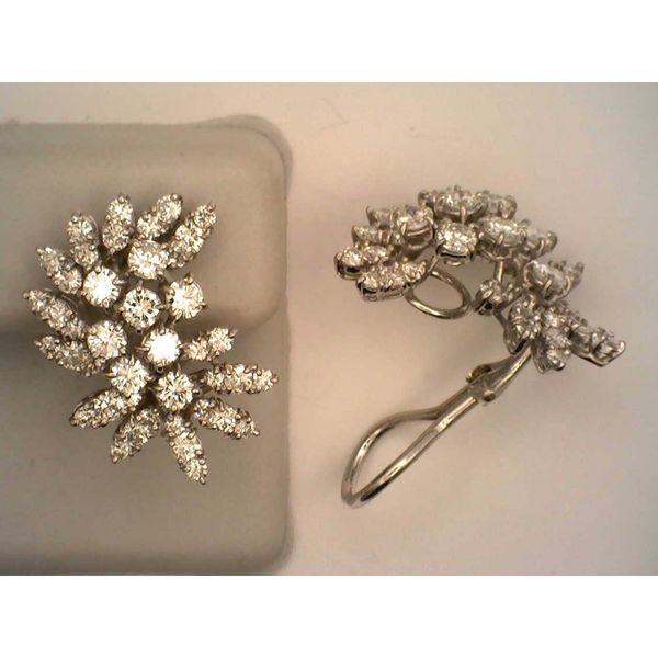 Diamond Earrings Joint Venture Estate Jewelry Charleston, SC