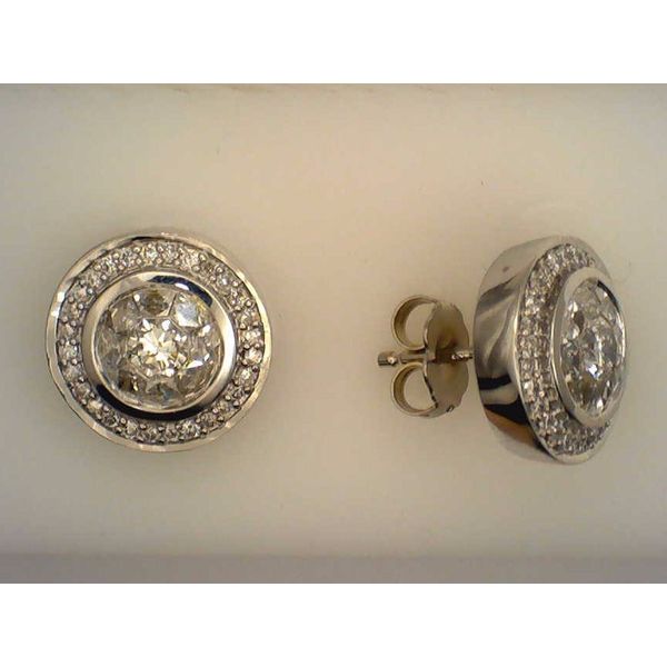 Diamond Earrings Joint Venture Estate Jewelry Charleston, SC