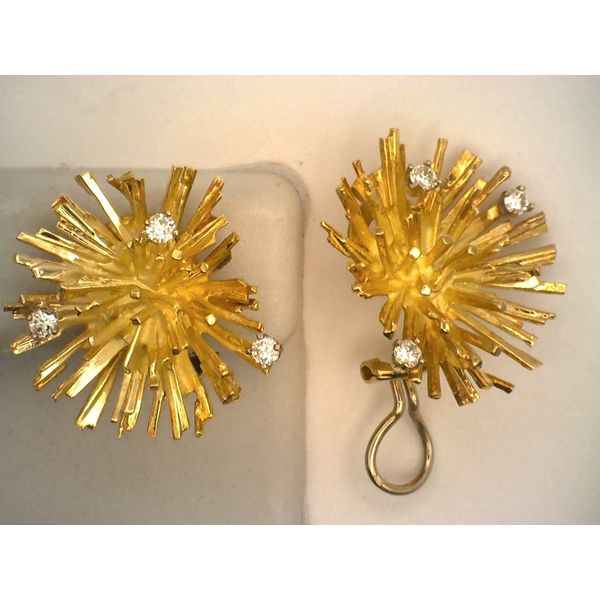 Diamond Earrings Joint Venture Estate Jewelry Charleston, SC